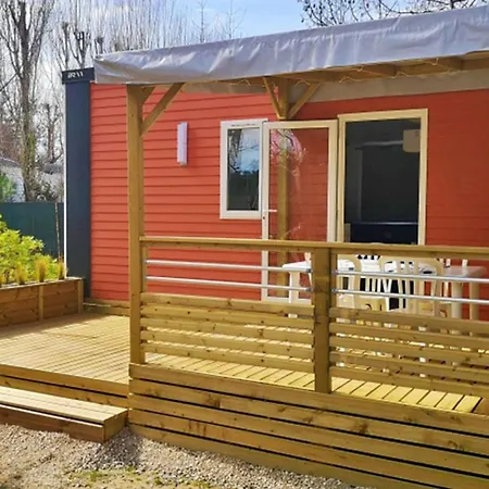 Mobil-home Avec Terrasse Pour 4 Personnes - Api-1-52-801 Collias