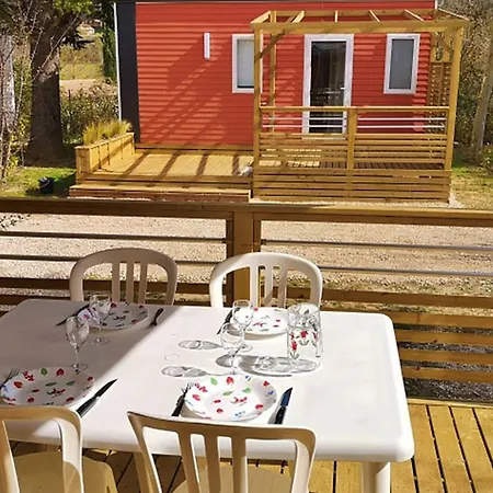 Mobil-home Avec Terrasse Pour 4 Personnes - Api-1-52-801 Parque de Campismo