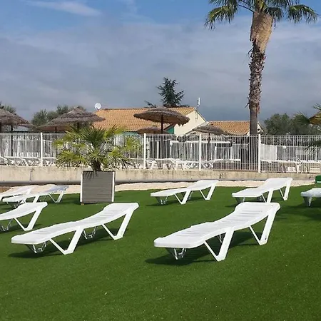 Mobil-home Avec Terrasse Pour 4 Personnes - Api-1-52-801 Campingplads